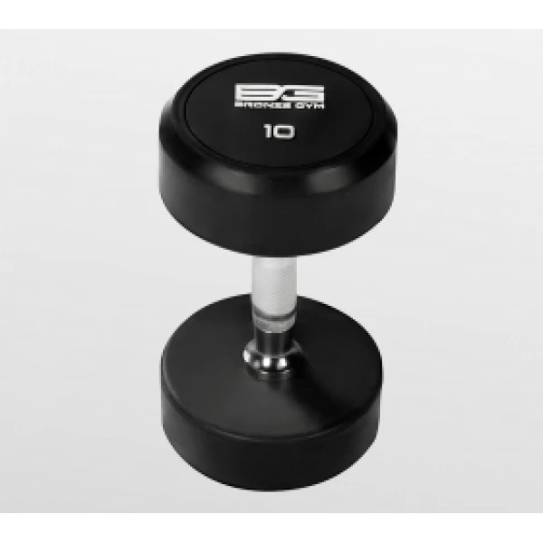 BRONZE GYM BG-PA-DB-R100 Гантель обрезиненная 10 кг