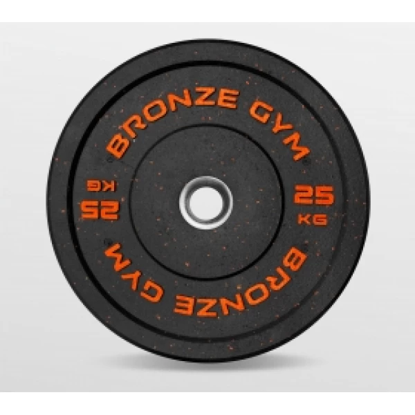Bronze Gym Диск бамперный 25кг д50