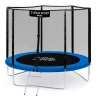 Батут Atlas Sport 252 см (8ft) BASIC с лестницей BLUE