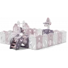 Манеж UNIX Kids SUPREME Space 200x240 Rose с качелями