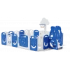Манеж UNIX Kids SUPREME Space 200x240 Rose с качелями