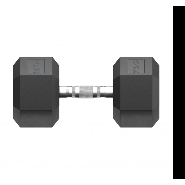 Гантель гексагональная UNIX Fit обрезиненная 30 кг / шт.