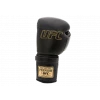 UFC Премиальные тренировочные перчатки на шнуровке черные - 14 Oz