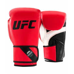 UFC Pro Fitness  Перчатки тренировочные для спарринга красные - 8 Oz
